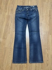 Miss Me Women  s Jeans Size 28  JE5141BL  Bootcut
