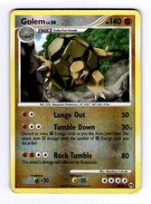 Golem Arceus #19 (2009) Rare Reverse Holo HP Pokemon on eBay