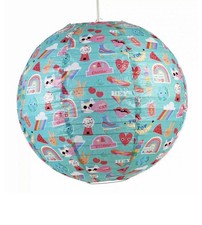 Top Banana Paper Lampshade Rainbow Kids Bedroom Ceiling Light Shade Paper 