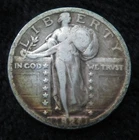 1924 Standing Liberty Quarter * Interesting Tone * 5472