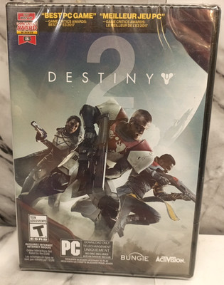 Destiny 2 (PC: Windows, 2017) Brand New - Factory Sealed