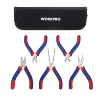 Mini Zangen Set Schmuckzangen 5 Teilig Mit Tasche FüR PräZisionsarbeiten 108 Mm