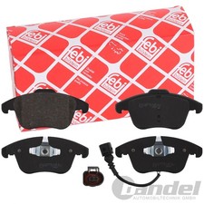 FEBI BREMSBELÄGE VORNE passend für AUDI Q3 (8UB 8UG) SEAT ALHAMBRA (710 711)