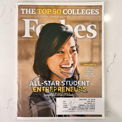 Forbes August 22 2011 Top 50 Colleges Ernestine Fu Magazine