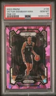 2023 Panini Prizm Victor Wembanyama Pink Ice #136 Rookie RC PSA 10