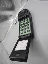 Slimline Corded Telephone Handset/Base Black Landline Emergency Line