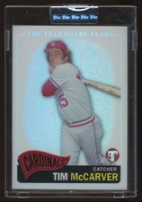 2005 Topps Pristine Legends Refractor Tim McCarver #46 Cardinals Baseball /549