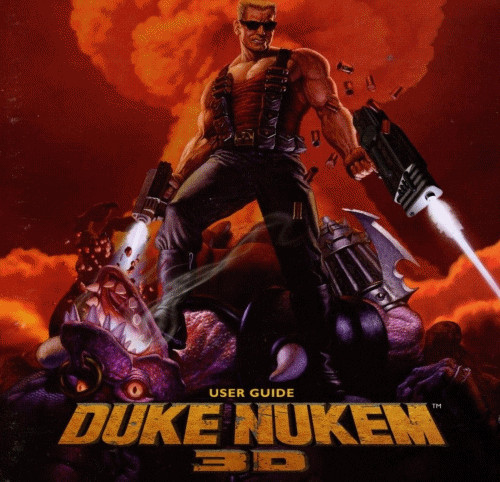 Duke Nukem 3D PC CD-Rom w/ Manual User Guide 1996