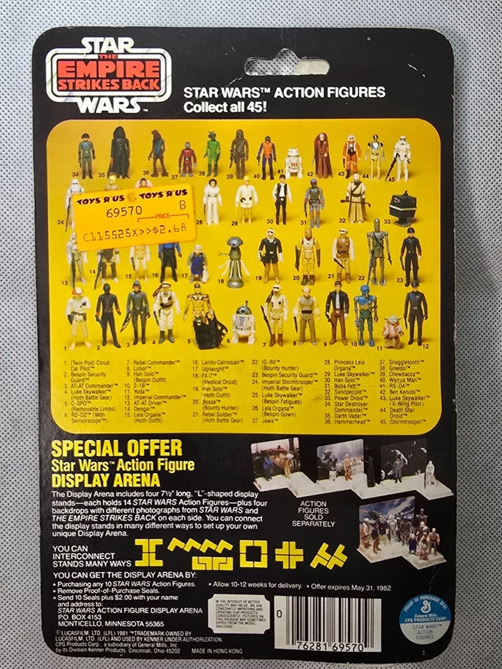 Vintage Kenner Star Wars ESB R2-D2 With Sensorscope 45 Back Original Owner - Image 2 of 4