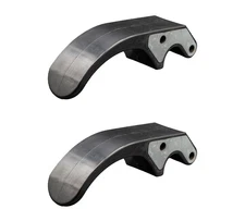 2PK Quick Release 3"Flexible Rubber Upright Tarp Stop - Stopper Predrilled Holes