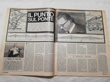 Ponte Stretto Di Messina Progetto Realizzazione Ministro Mancini 1967 Rivista 