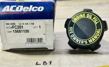 Engine Oil Filler Cap ACDelco #FC201 GM #15681150 Big Block 7.4L V8 motors