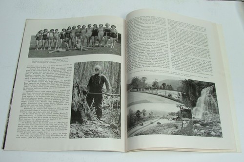 ORIG 1939 PALISADES - CATSKILLS REGION - NEW YORK WORLD'S FAIR - SOUVENIR BOOK - Picture 10 of 13