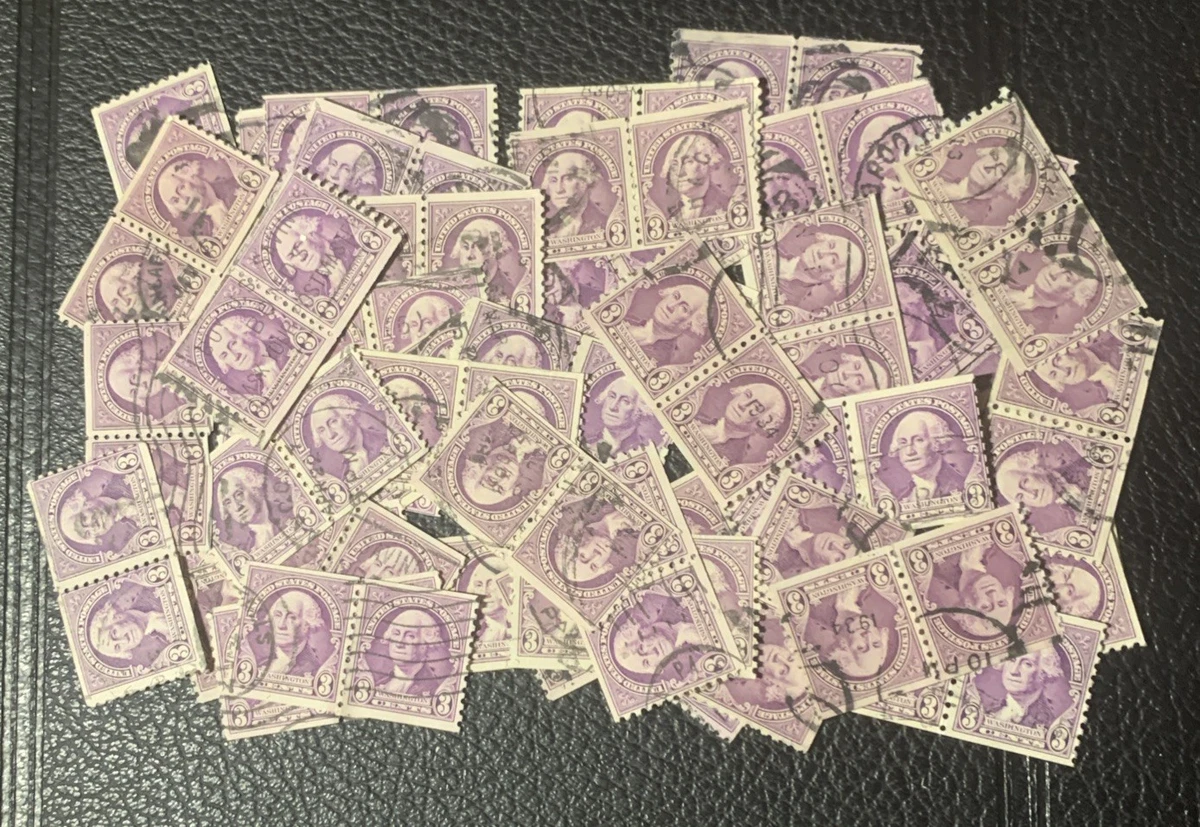 Machine Cancel 3 Cent Purple Used US Stamps (1901-Now) for sale | eBay