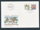D490333 Switzerland FDC Definitive Stamps Rabbit and Owls 1991