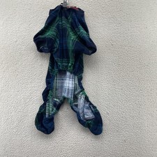 Wondershop Pet Flannel Pajamas, Christmas plaid, Size M, New Without Tags