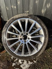 MERCEDES BENZ C CLASS W205 19" TURBINE FRONT ALLOY WHEEL  2054011300 
