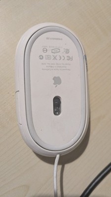 Apple Mighty Mouse Scrollball-Maus - Weiß (A1152)