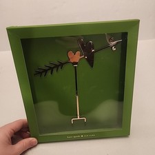 Kate Spade Two Hearts Gold Cake Topper New Lenox