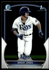 2023 Bowman Chrome Prospects 1ST Brock Jones #BCP-115