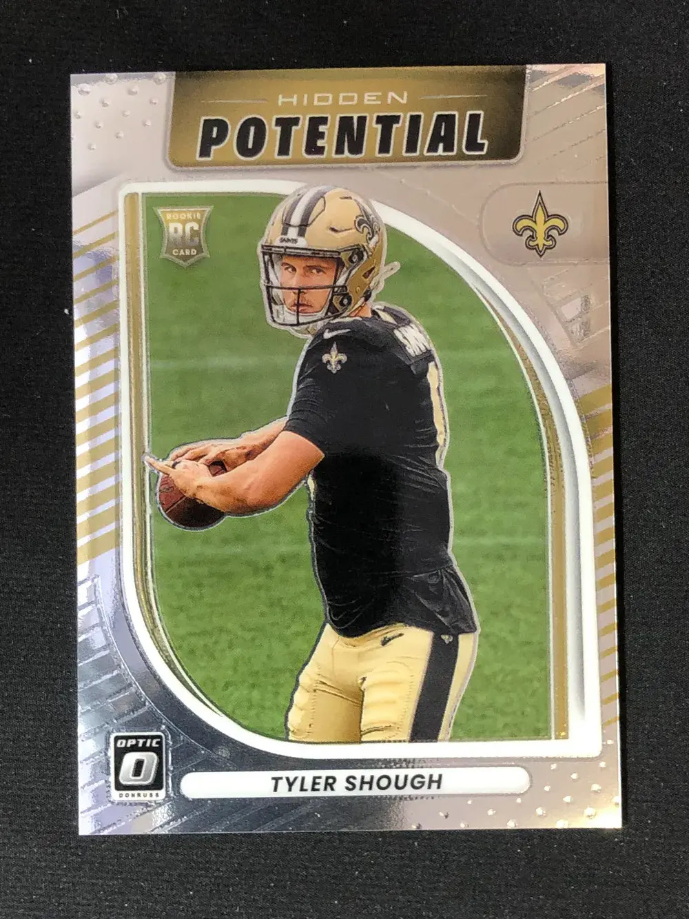 2025 Panini Donruss Optic Hidden Potential Rookie RC #12 Tyler Shough YT92