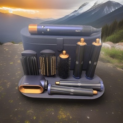 Dyson Airwrap Complete Long Multi Haarstyler Nachtblau/Kupfer, inkl 6 Aufsätze