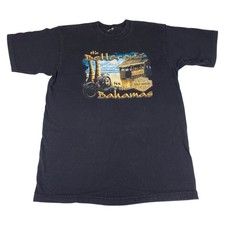 Vintage Harley Davidson Shirt Mens L Its Better in the Bahamas 2005 Made in USA