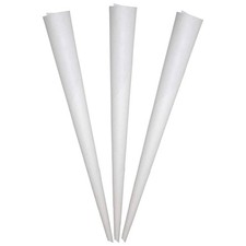 Cotton Candy Cones White Paper Floss Machine Sticks Supplies 100 PCS Pack