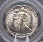 1935 "P" Walking Liberty Half Dollar 50c PCGS MS66 #028 Gem BU Unc ECC&C, Inc.