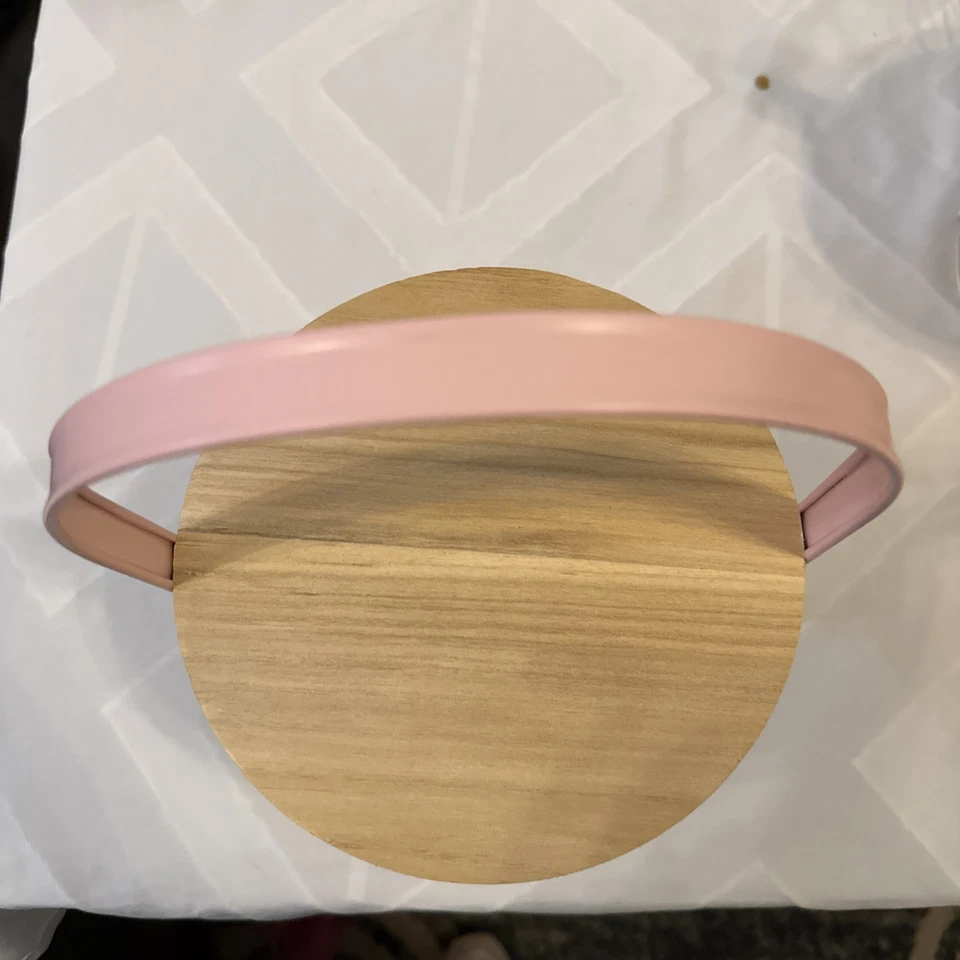 New Pink Dolly Parton Wood 2 Tier Tray Viral Shelf Server Trending OG HTF…. - Image 3 of 4