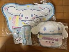 Sanrio Cinnamoroll Mat, Wall Pocket, Rubber Mascot, Cutlery Set
