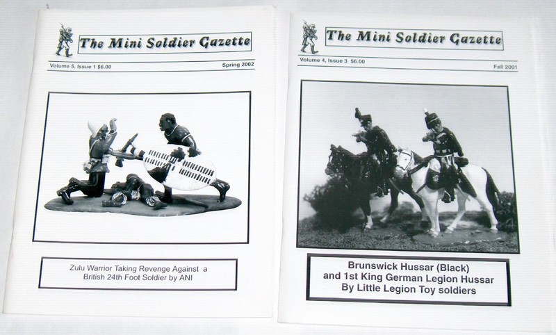 The Mini Gazette3) issues Fall 2001 , Spring 2002 & Fall 2000
