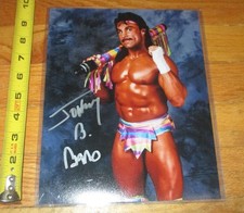 Johnny B Badd Wrestling 8 x 10 Photo Signed COA WWE WCW Marc Mero