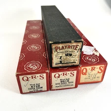 QRS Player Piano Rolls Mixed Lot of 4 Playrite Beer Barrel Polka Easter Parade