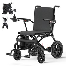 Used 31lb Lightweight Carbon Fiber Electric Wheelchairs All Terrain Airline US