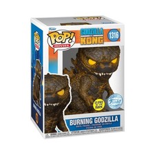 Funko Pop! Unisex Burning Godzilla (Glow in t...