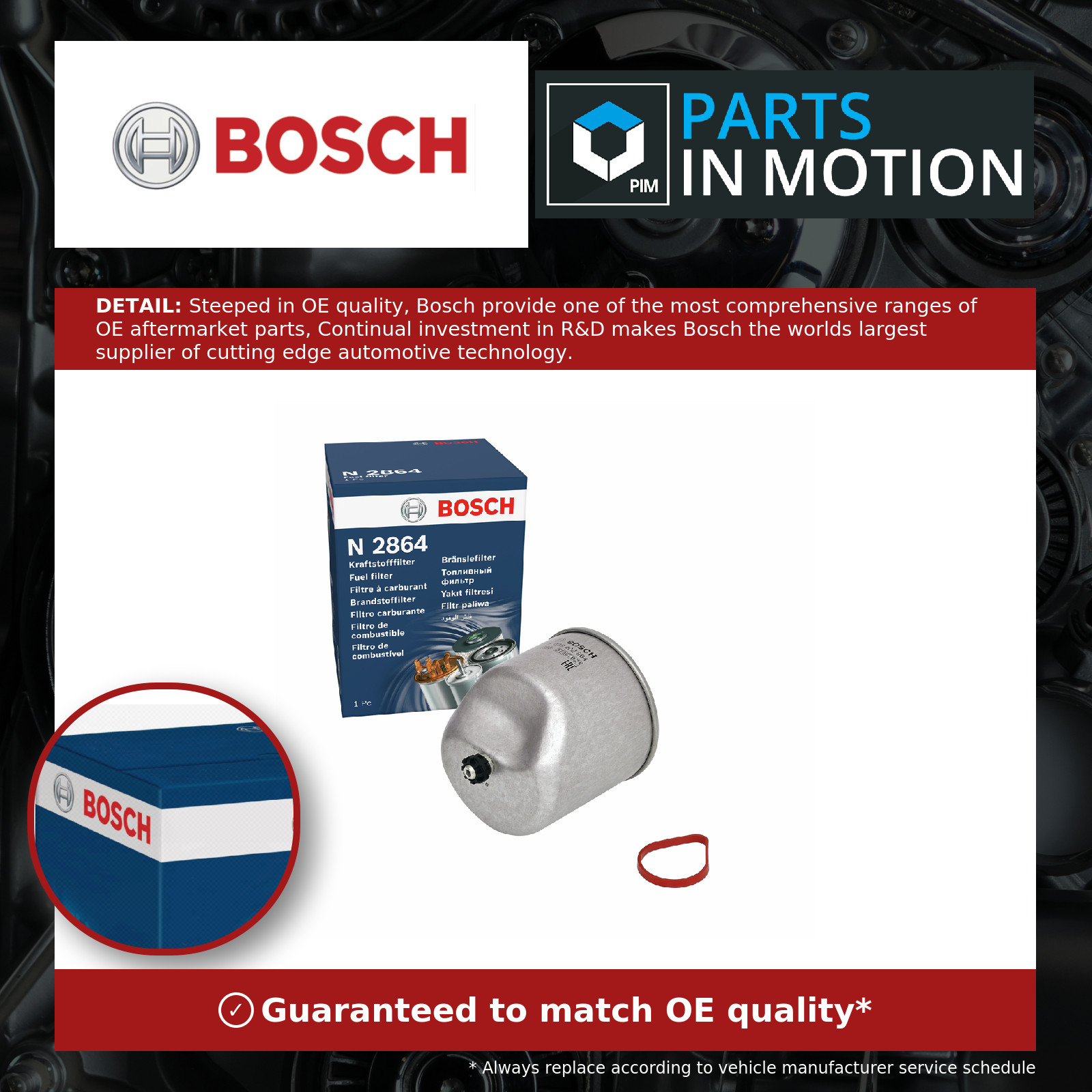 Bosch F026402864 Fuel Filter - Image 14