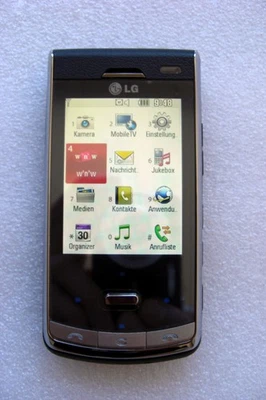 LG KF750 The secret Black Label Series Tastenhandy  - Bild 1 von 4