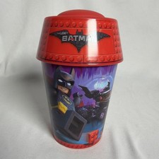 McDonalds The Lego Batman Movie Happy Meal Toy Drinking Cup with Lid 2017