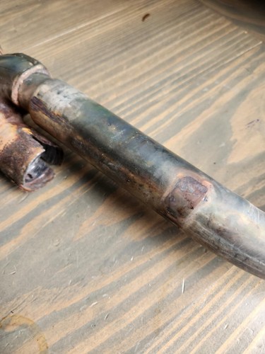 1987 Honda Goldwing GL1200 Aspencade Right Rear Exhaust Pipe 18370-ML8-003 - Picture 4 of 6