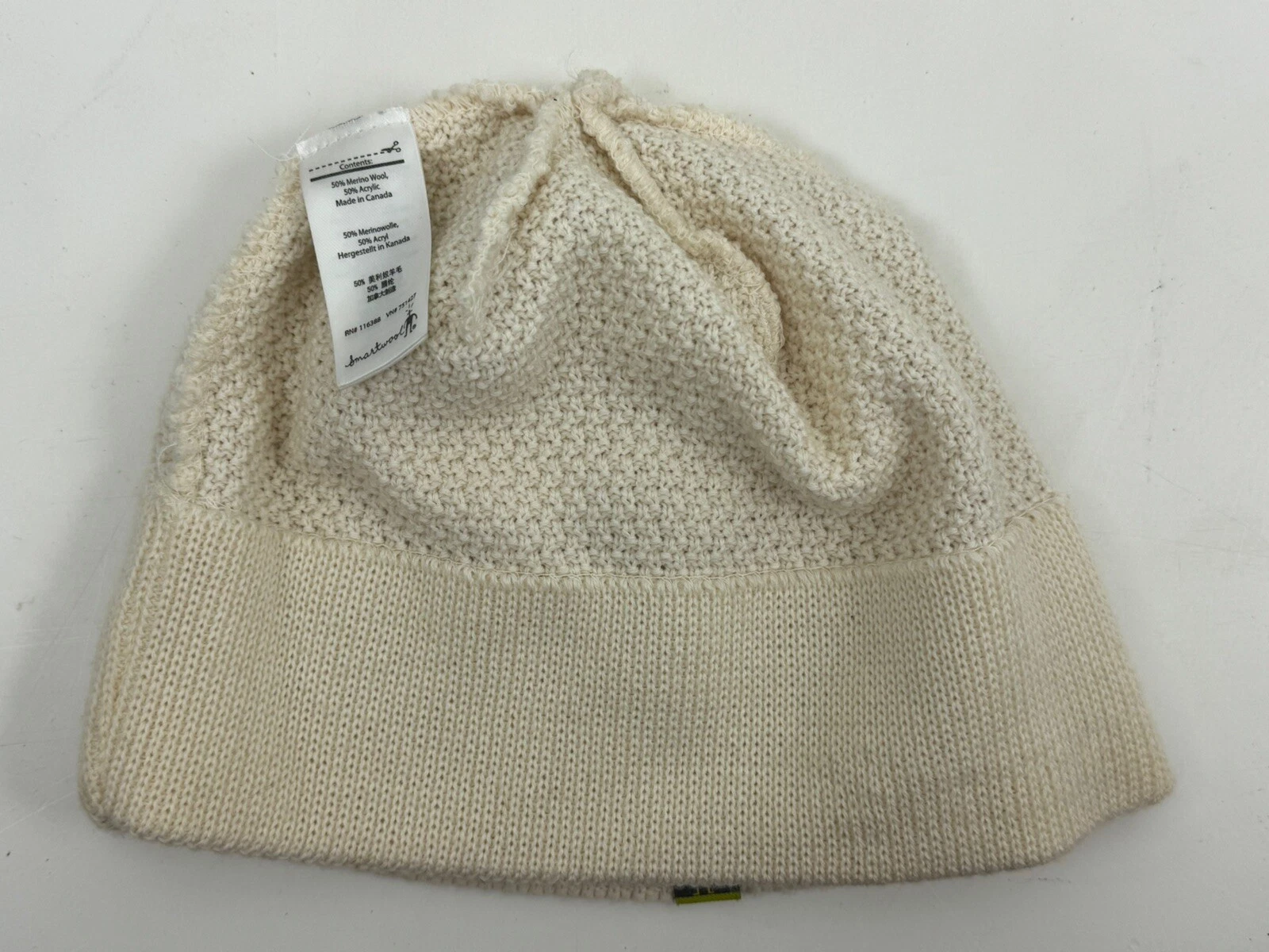 smartwool merino wool acrylic blend cap hat 