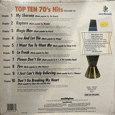 Top Ten 70  s Hits V. 18 Pioneer Karaoke Laser Disc New Sealed