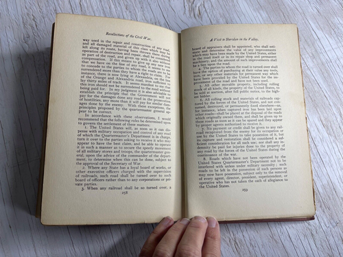 Antikes Buch Erinnerungen an den Bürgerkrieg von Charles A. Dana 1909 - Bild 21 von 23