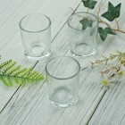 Clear GLASS Candle VOTIVE HOLDERS for Wedding Centerpieces Table Decorations