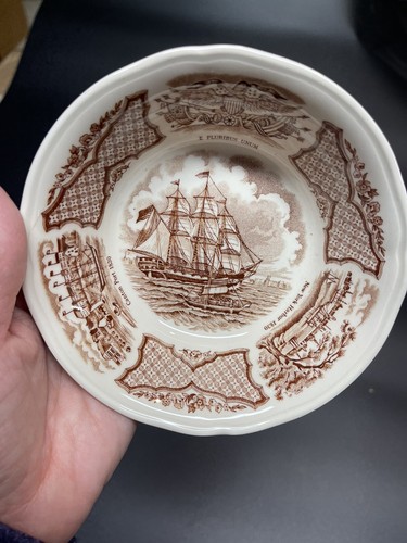 40 Stück SET Fair Winds Alfred Meakin braunes Geschirr - Bild 17 von 21