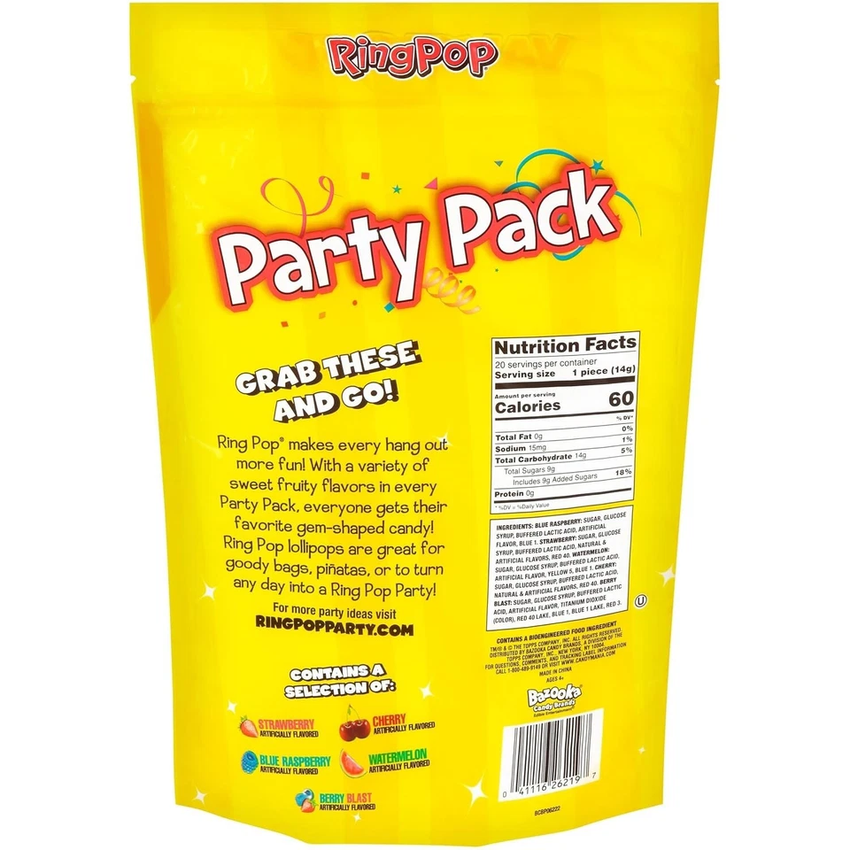 Piruletas de caramelo de Pascua 20 quilates sabores surtidos envueltos individualmente favores de fiesta Foto 4 de 4