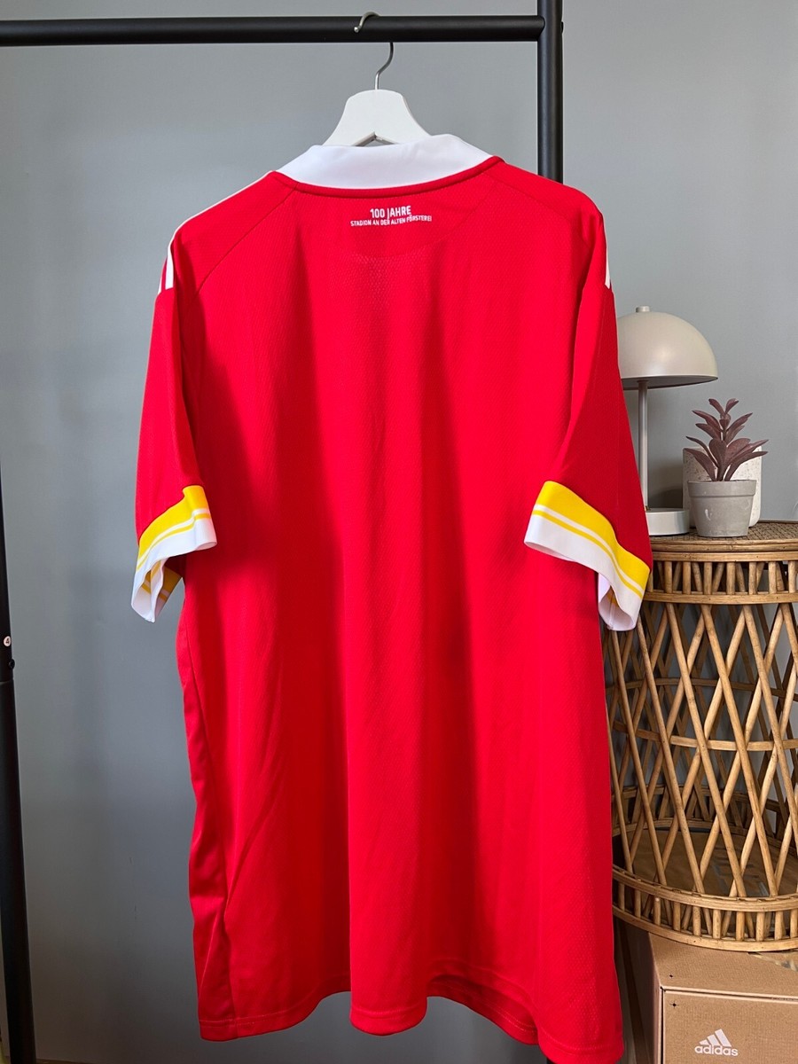 【クルーゼ】1.FCウニオン・ベルリン 20/21 ホーム ユニフォーム 3XL クルーゼ】1.FCウニオン・ベルリン 20/21 ホーム ユニフォーム