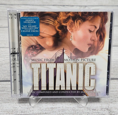VTG Titanic Soundtrack by James Horner (CD, 1997) Music from the Motion Picture
