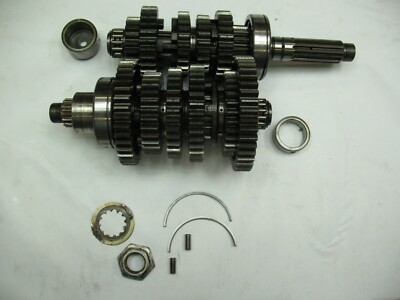 1986 KAWASAKI ZX10 NINJA 1000 GPZ TRANSMISSION GEAR CLUSTERS GEAR SETS GEARBOX