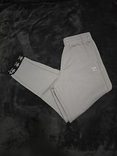 Women's ADIDAS ORIGINALS Staight Leg Jogger Sweat PANTS Gray Sz Large HD2529 New